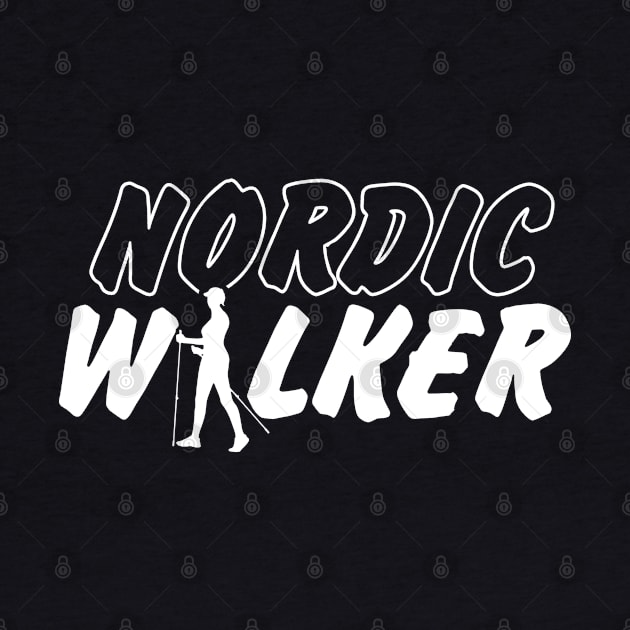 Nordic Walking Walker Fitness Training Walk Team by dr3shirts